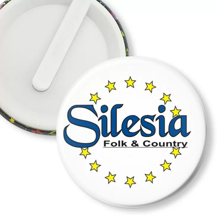 przypinka klips Silesia - Folk & Country