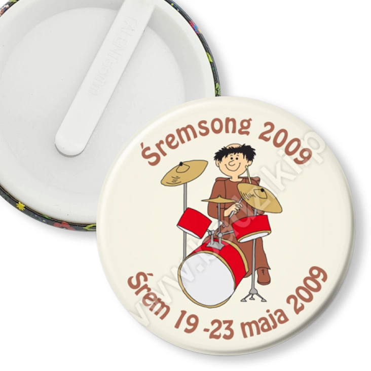 przypinka klips Śremsong 2009