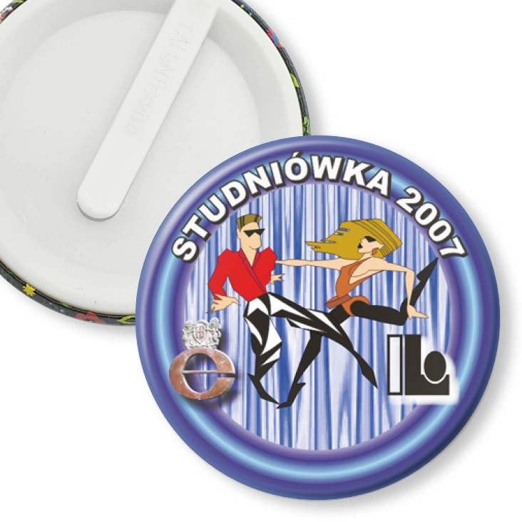 przypinka klips Studniówka 2007