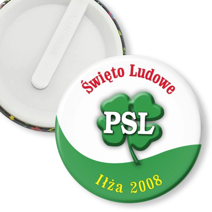 przypinka klips Święto Ludowe Iłża 2008