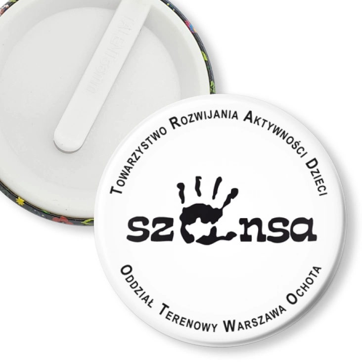 przypinka klips Szansa