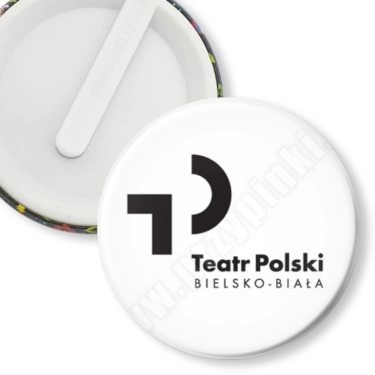 przypinka klips Teatr Polski Bielsko-Biała