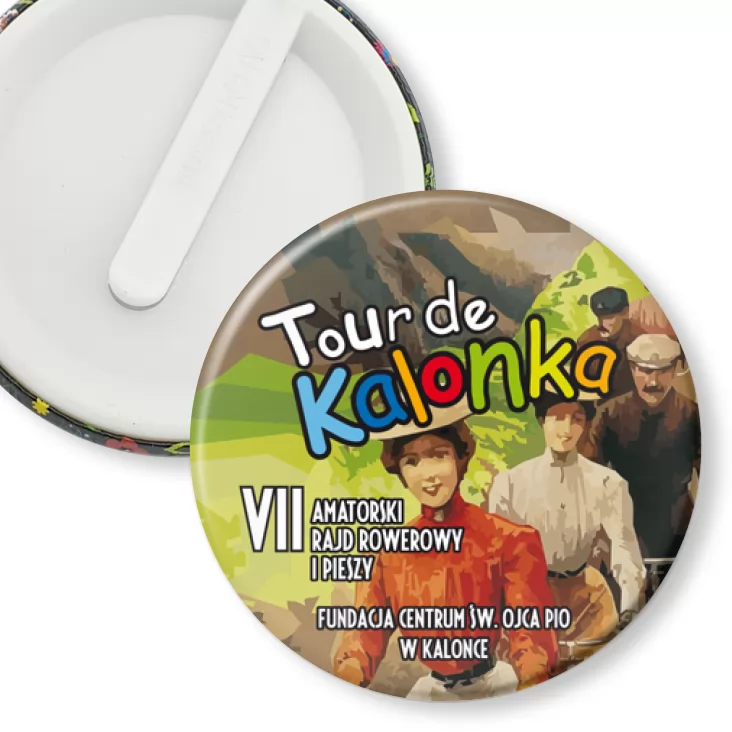 przypinka klips Tour de Kalonka