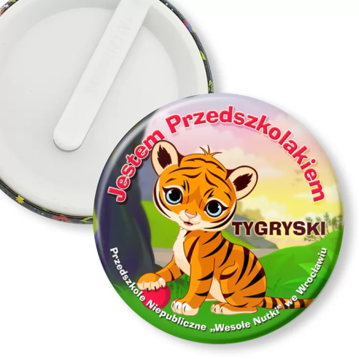 przypinka klips Wesołe Nutki