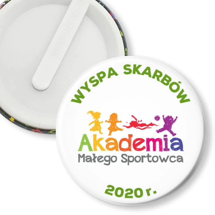 przypinka klips Wyspa skarbów 2020