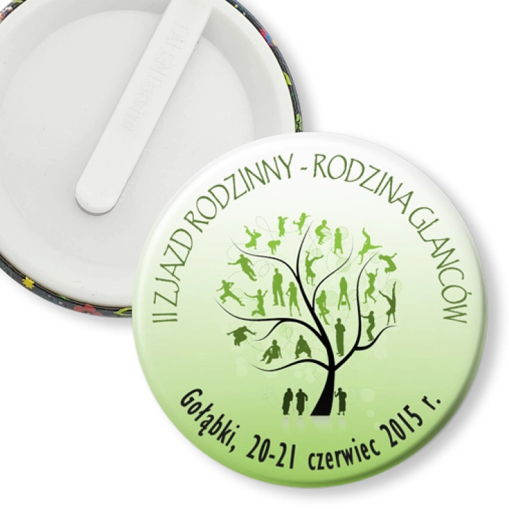 przypinka klips Zjazd Rodzinny