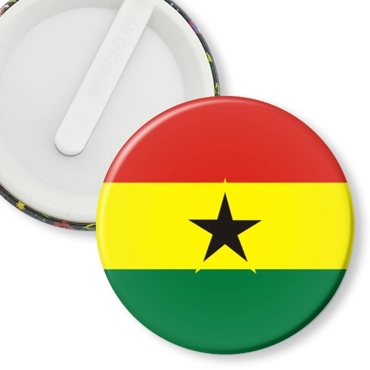 przypinka klips ghana