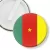 Przypinka klips Flaga Kamerun