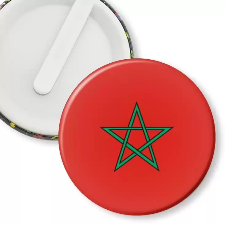 przypinka klips morocco