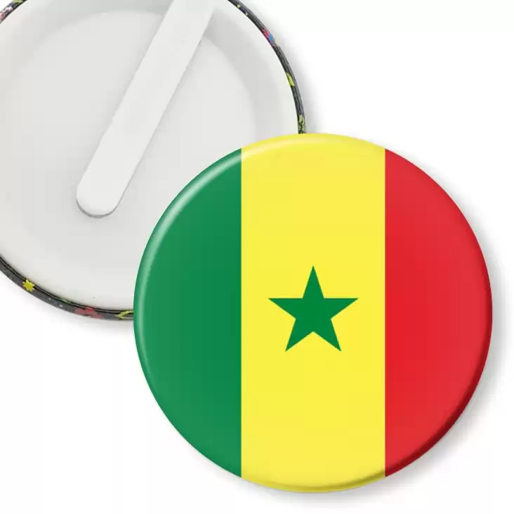 przypinka klips Senegal