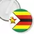 Przypinka klips zimbabwe