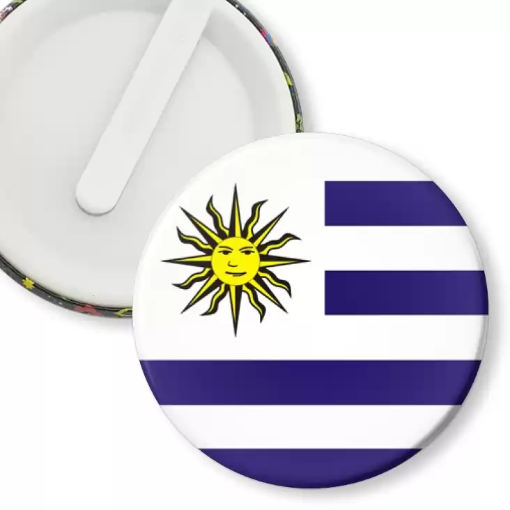 przypinka klips uruguay
