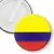 Przypinka klips colombia