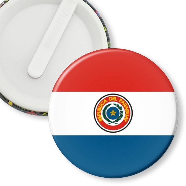 przypinka klips paraguay