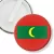 Przypinka klips maldivei