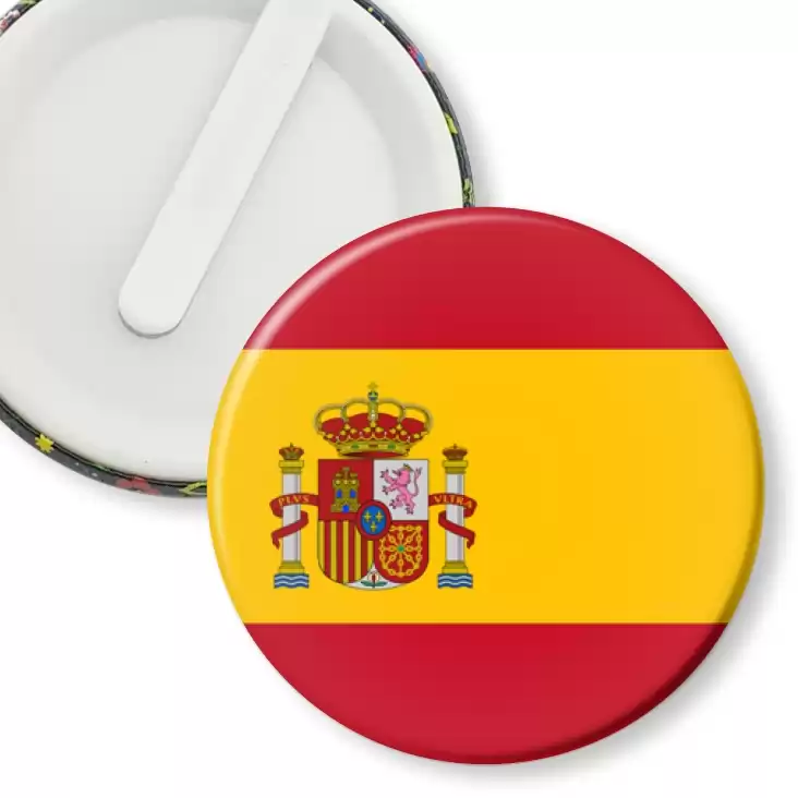 przypinka klips Flaga Hiszpania
