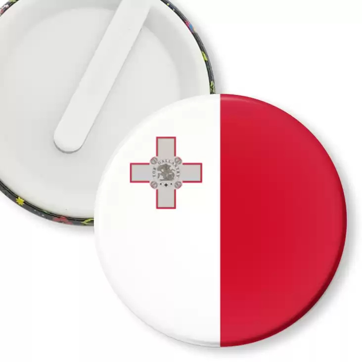 przypinka klips Flaga Malta