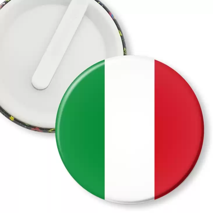 przypinka klips Flaga Włochy
