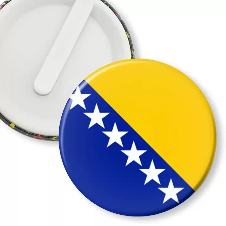 przypinka klips Flaga Bośnia i Hercegowina