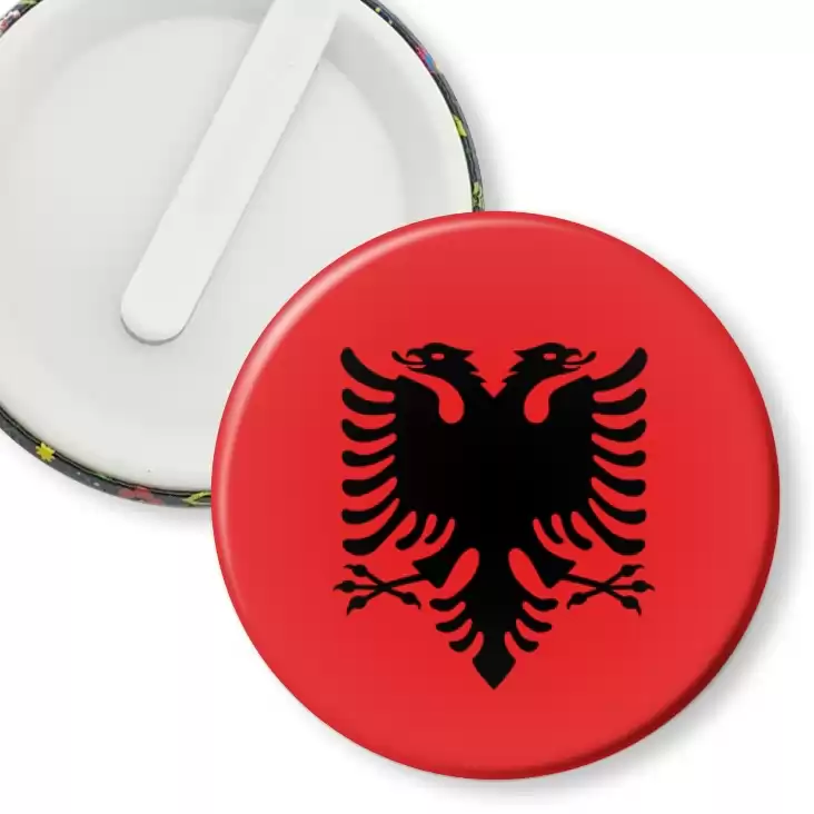 przypinka klips Flaga Albania