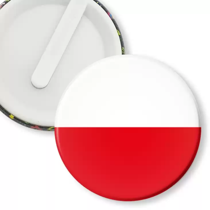 przypinka klips Flaga Polska