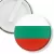 Przypinka klips Flaga Bułgaria