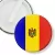 Przypinka klips Flaga Mołdawia