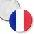 Przypinka klips Flaga Francja