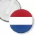 Przypinka klips Flaga Holandia