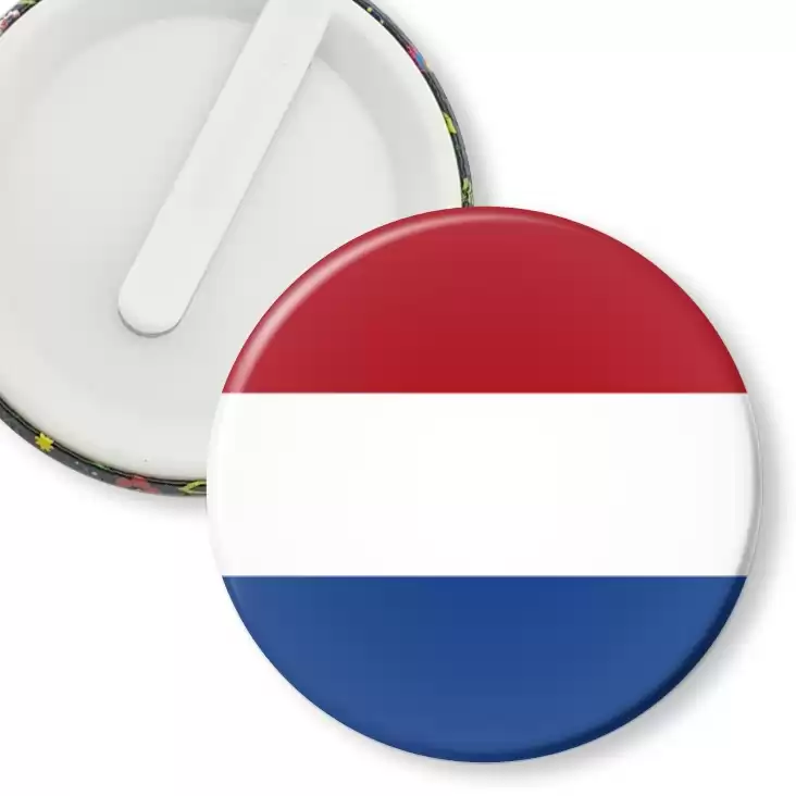 przypinka klips Flaga Holandia