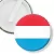 Przypinka klips Flaga Luxemburg