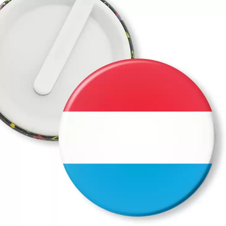 przypinka klips Flaga Luxemburg