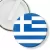 Przypinka klips Flaga Grecja