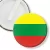 Przypinka klips Flaga Litwa