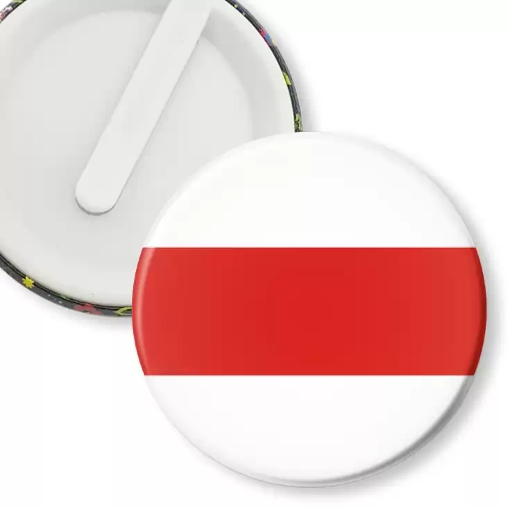 przypinka klips Historyczna flaga Białorusi