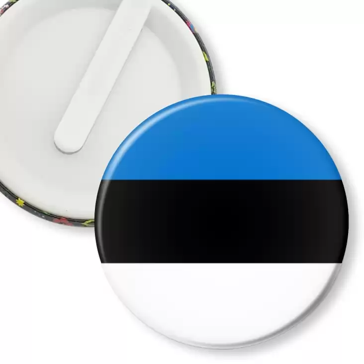 przypinka klips Flaga Estonia