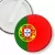 Przypinka klips Flaga Portugalia