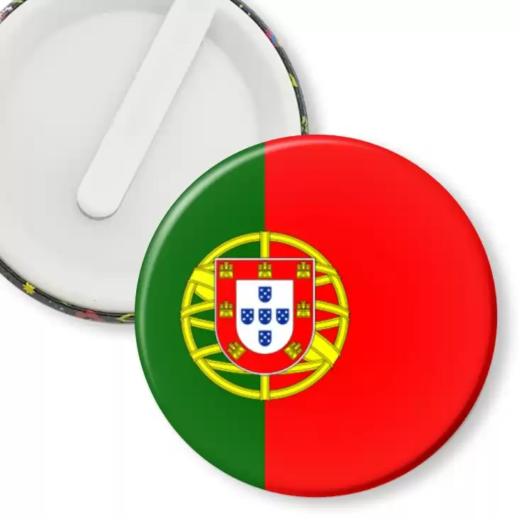 przypinka klips Flaga Portugalia