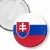 Przypinka klips Flaga Słowacja