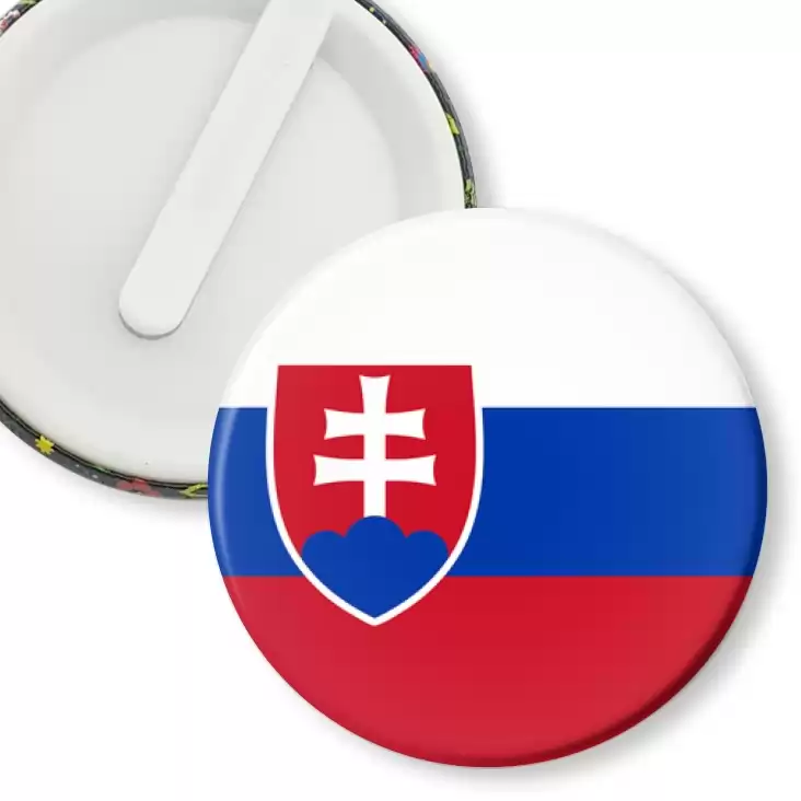 przypinka klips Flaga Słowacja