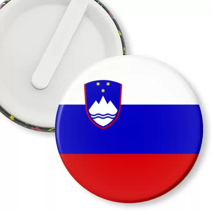 przypinka klips Flaga Słowenia