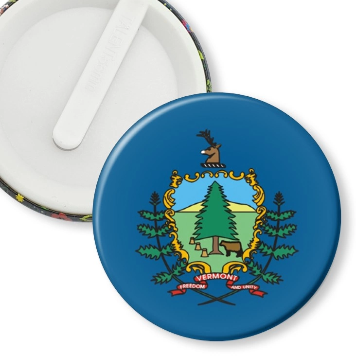 przypinka klips vermont