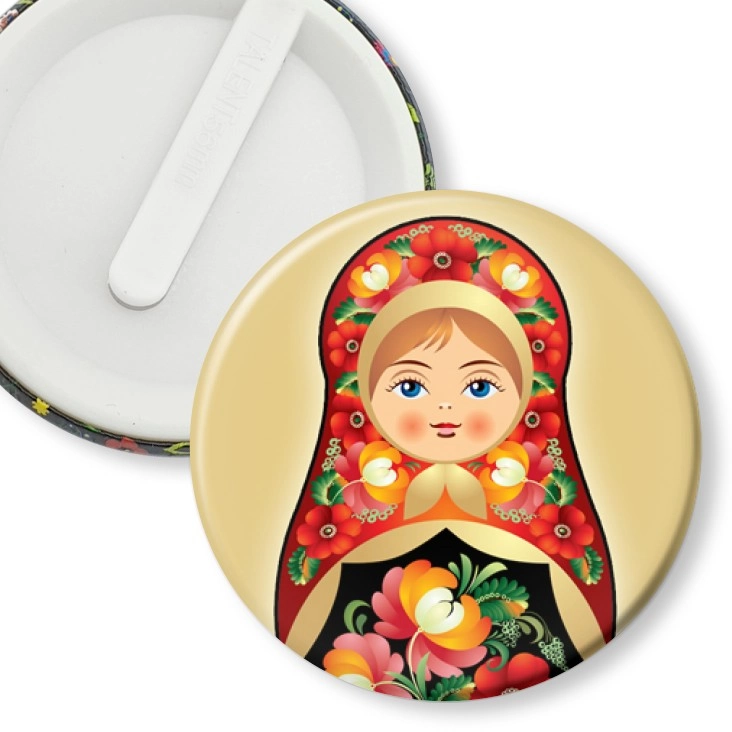 przypinka klips Matryoshka