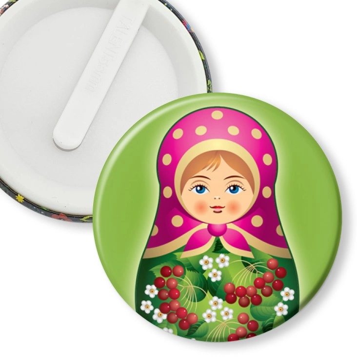 przypinka klips Matryoshka