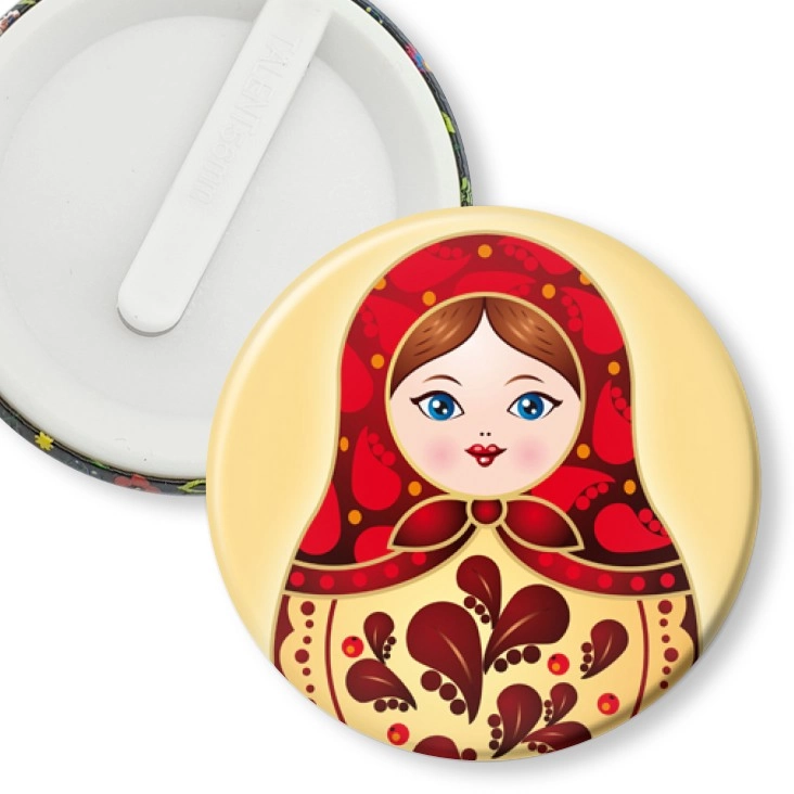 przypinka klips Matryoshka