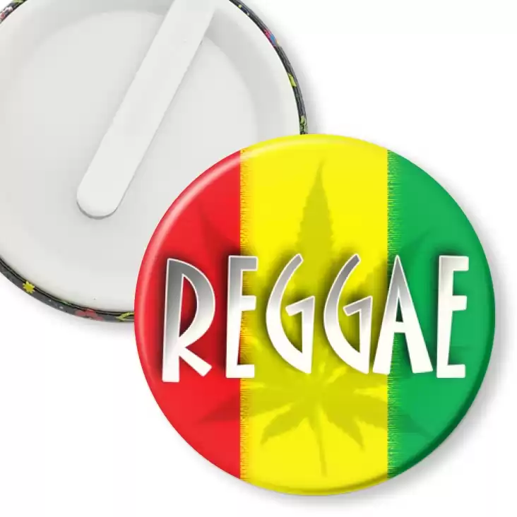 przypinka klips Reggae