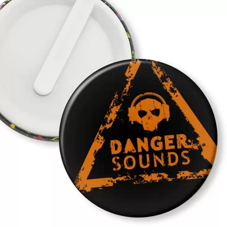 przypinka klips Danger sounds