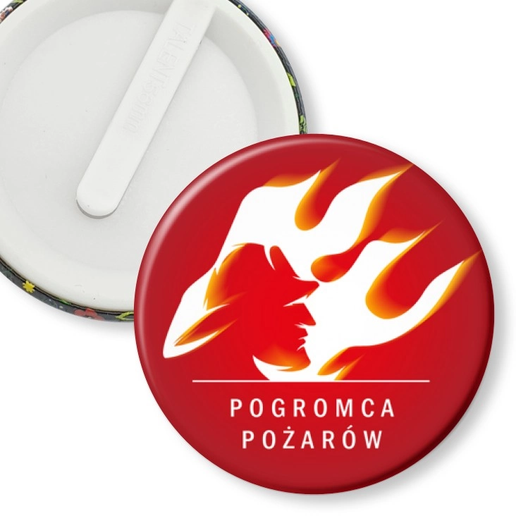 przypinka klips Pogromca pożarów