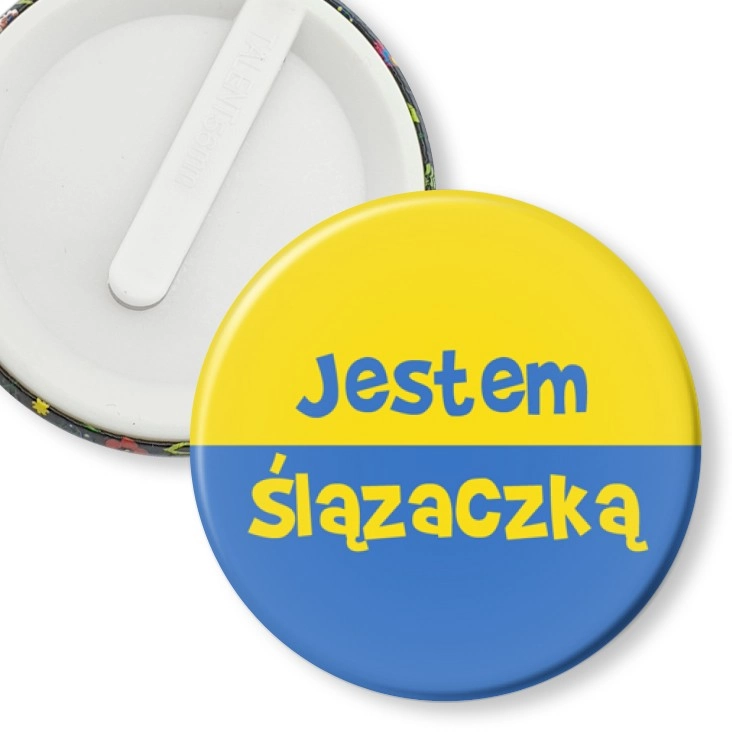 przypinka klips Jestem Ślązaczką