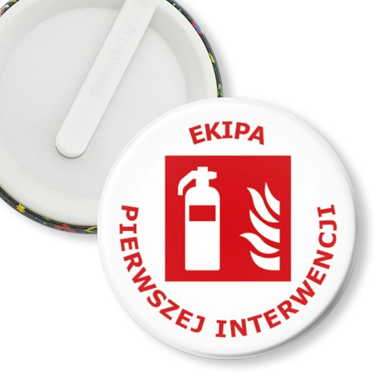 przypinka klips Ekipa pierwszej interwencji